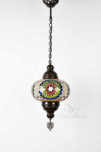 Turkish Pendant Light Star Rainbow Colour B4 Lighting Sydney Grand Bazaar 