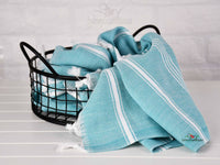 Turkish Tea Towel Classic Striped Set of 4 Turkish Towel Sydney Grand Bazaar 