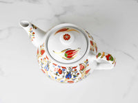 Turkish Teapot Iznik Flower Design 3 Ceramic Sydney Grand Bazaar 