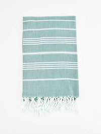 Turkish Towel Classic Striped Grass Green Turkish Towel Sydney Grand Bazaar 