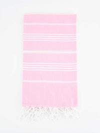 Turkish Towel Classic Striped Pink Turkish Towel Sydney Grand Bazaar 