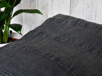 Turkish Towel Stonewashed Black Turkish Towel Sydney Grand Bazaar 