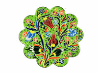 Turkish Trivet Flower Collection Light Green Ceramic Sydney Grand Bazaar 8 