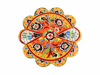 Turkish Trivet Flower Collection Two Tone Yellow Ceramic Sydney Grand Bazaar 4 