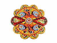 Turkish Trivet Flower Collection Two Tone Yellow Ceramic Sydney Grand Bazaar 7 