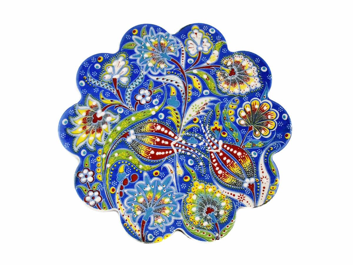 Turkish Trivet Ottoman Flower Collection Blue Ceramic Sydney Grand Bazaar 2 