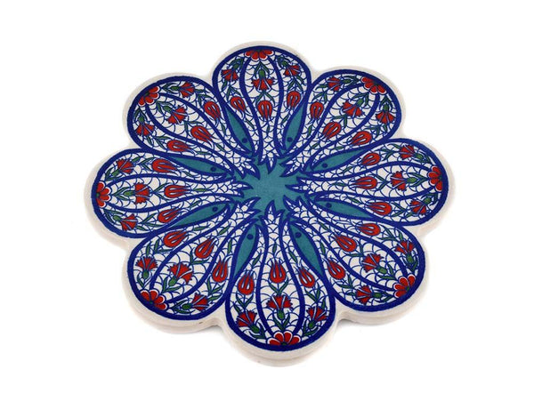 Turkish Trivet Traditional Iznik Design 44 Ceramic Sydney Grand Bazaar 