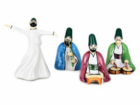 Whirling Dervish Ceramic Set of 4 Collection 1 Ceramic Sydney Grand Bazaar 